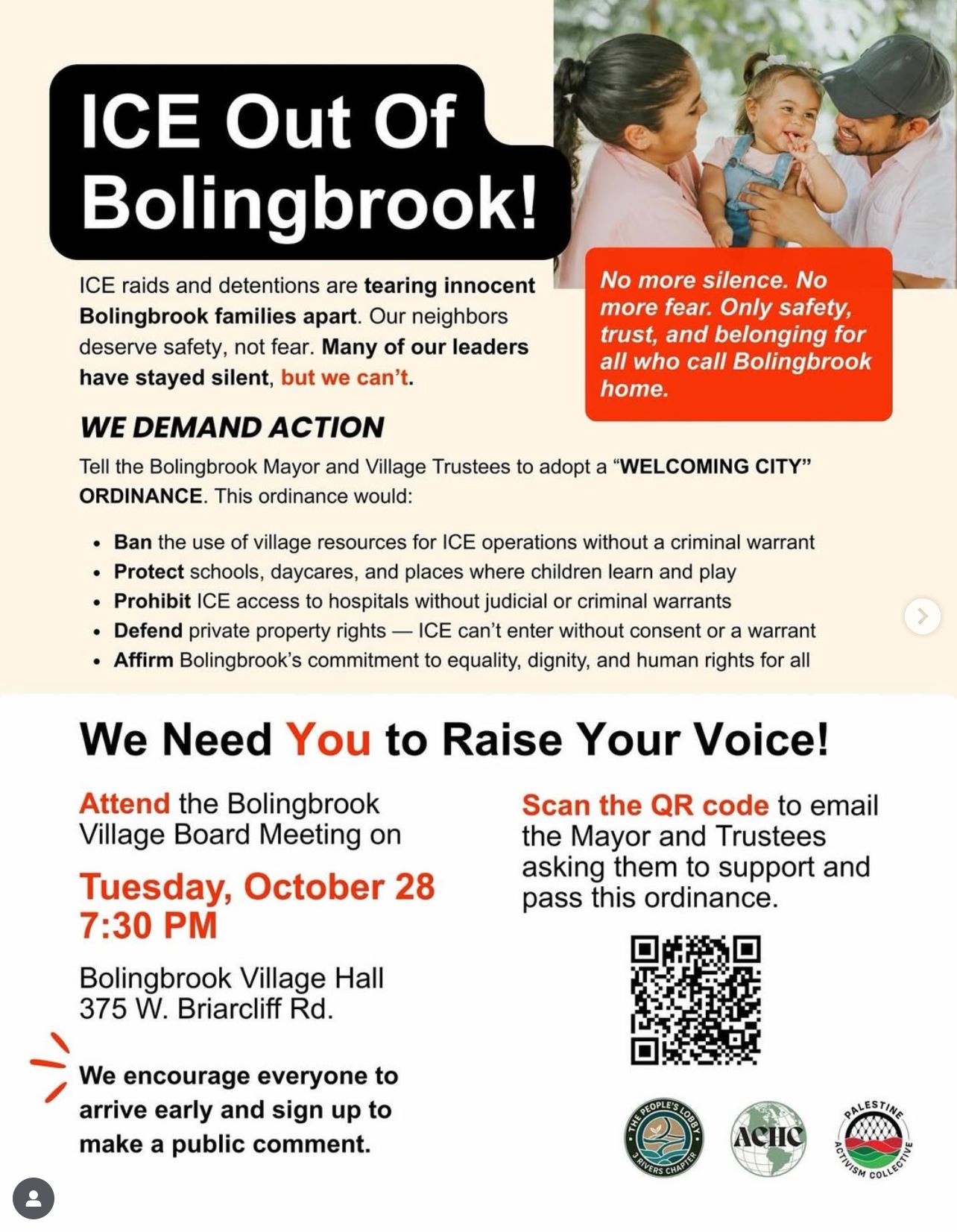 ICE Out of Bolingbrook