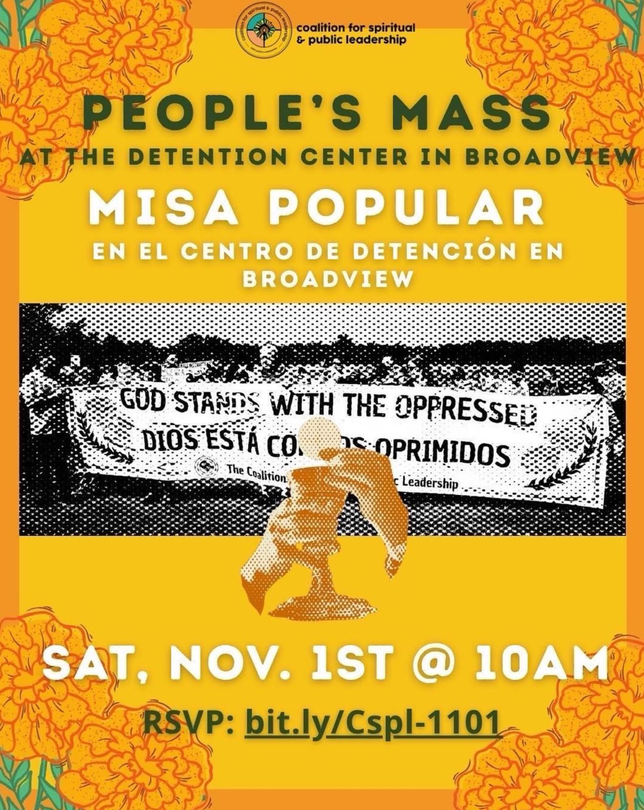 People's Mass at the Detention Center in Broadview