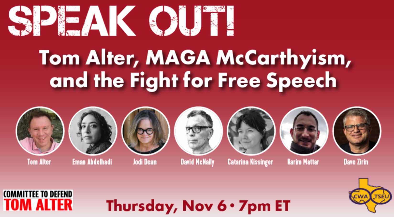 Tom Alter, MAGA McCarthyism & the Fight for Free Speech