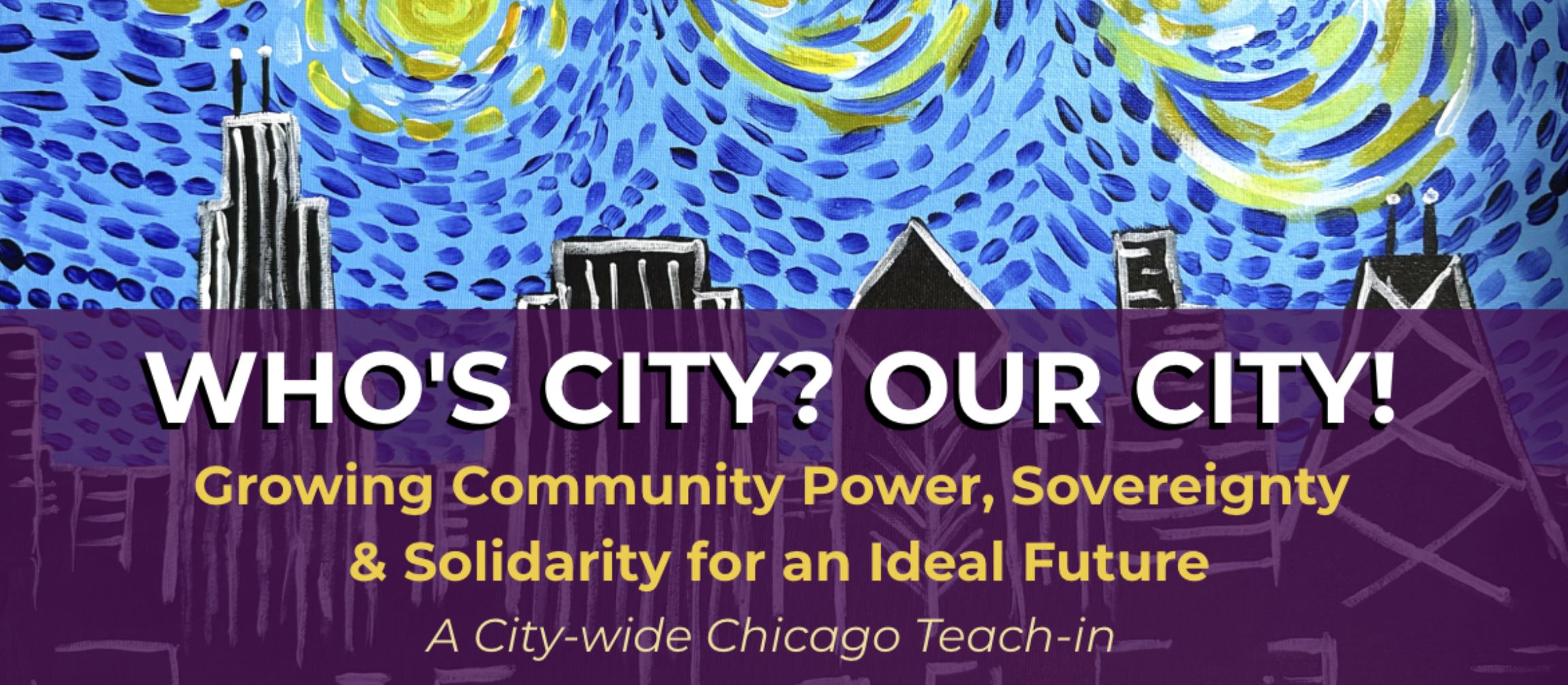 Who's City? Our City!