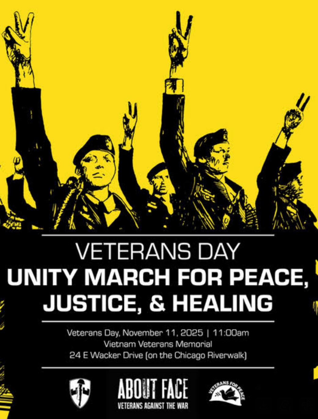 Veterans Day Unity March for Peace, Justice, & Healing