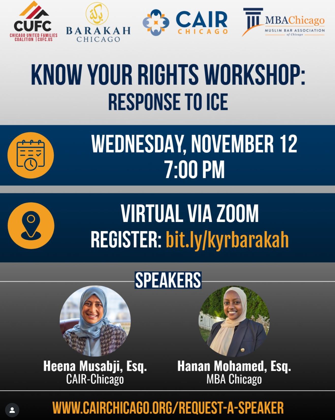 Know Your Rights Workshop