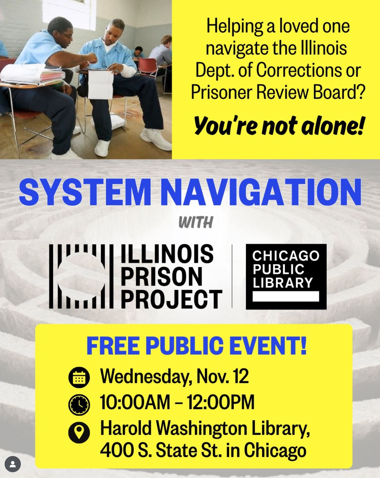 System Navigation With Illinois Prison Project