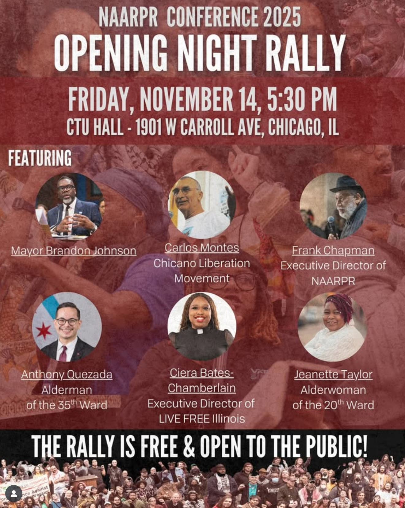 NAARPR Conference Opening Night Rally