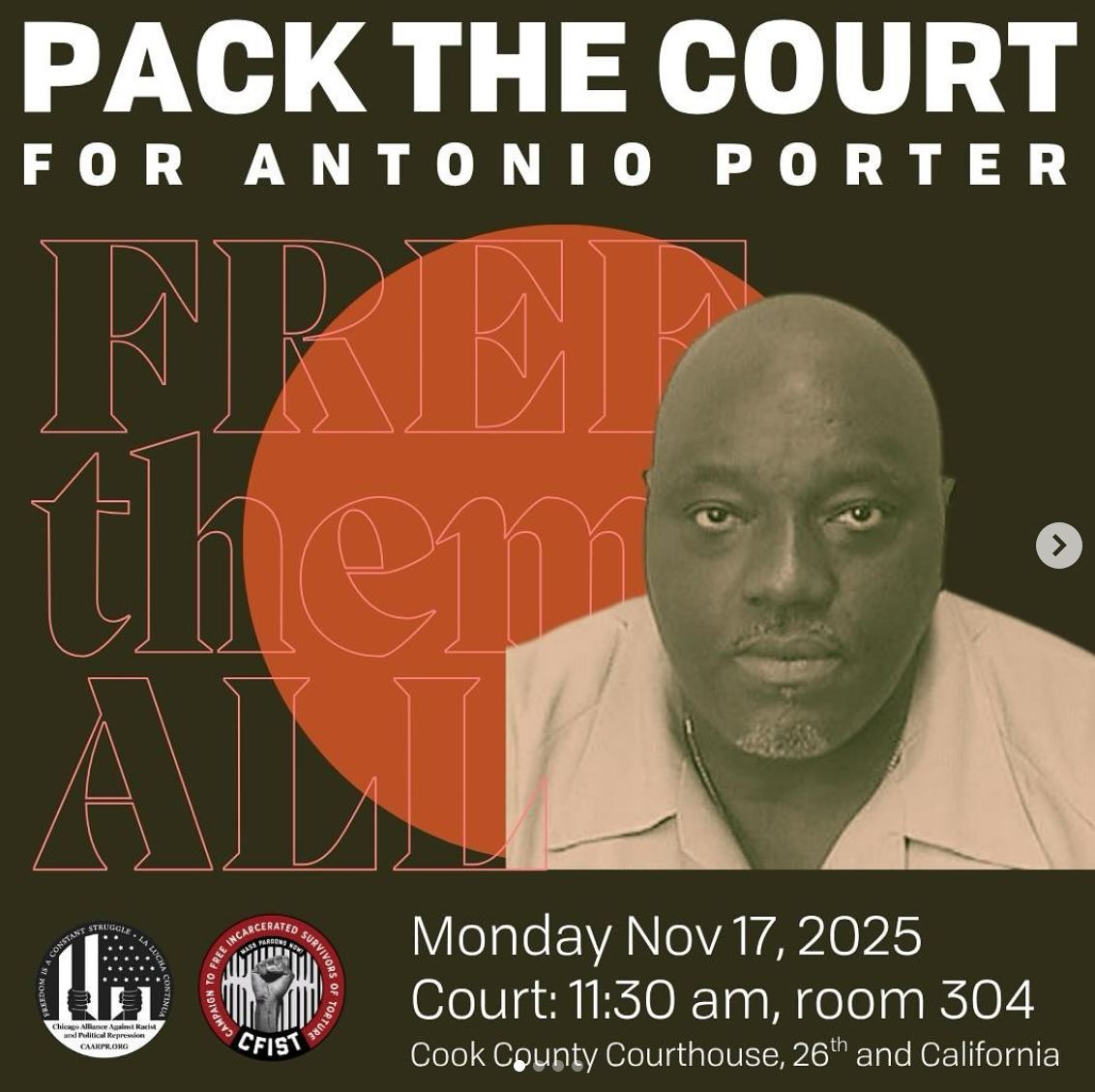 Pack the Court for Antonio Porter