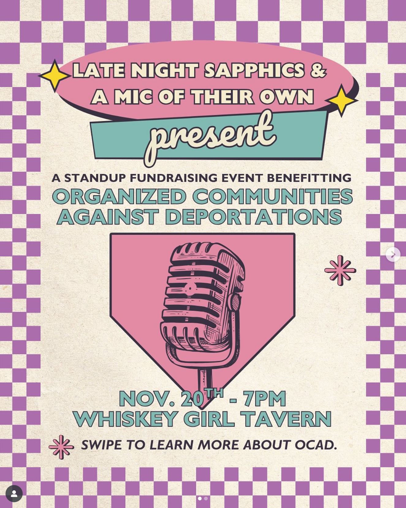 Standup Fundraiser for OCAD