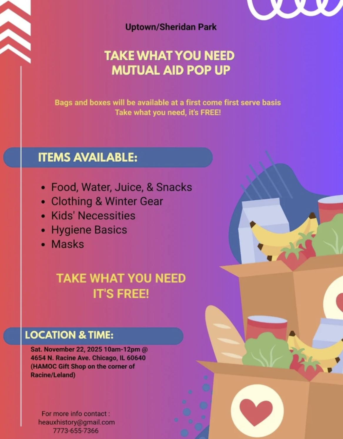 Uptown-Sheridan Park Mutual Aid