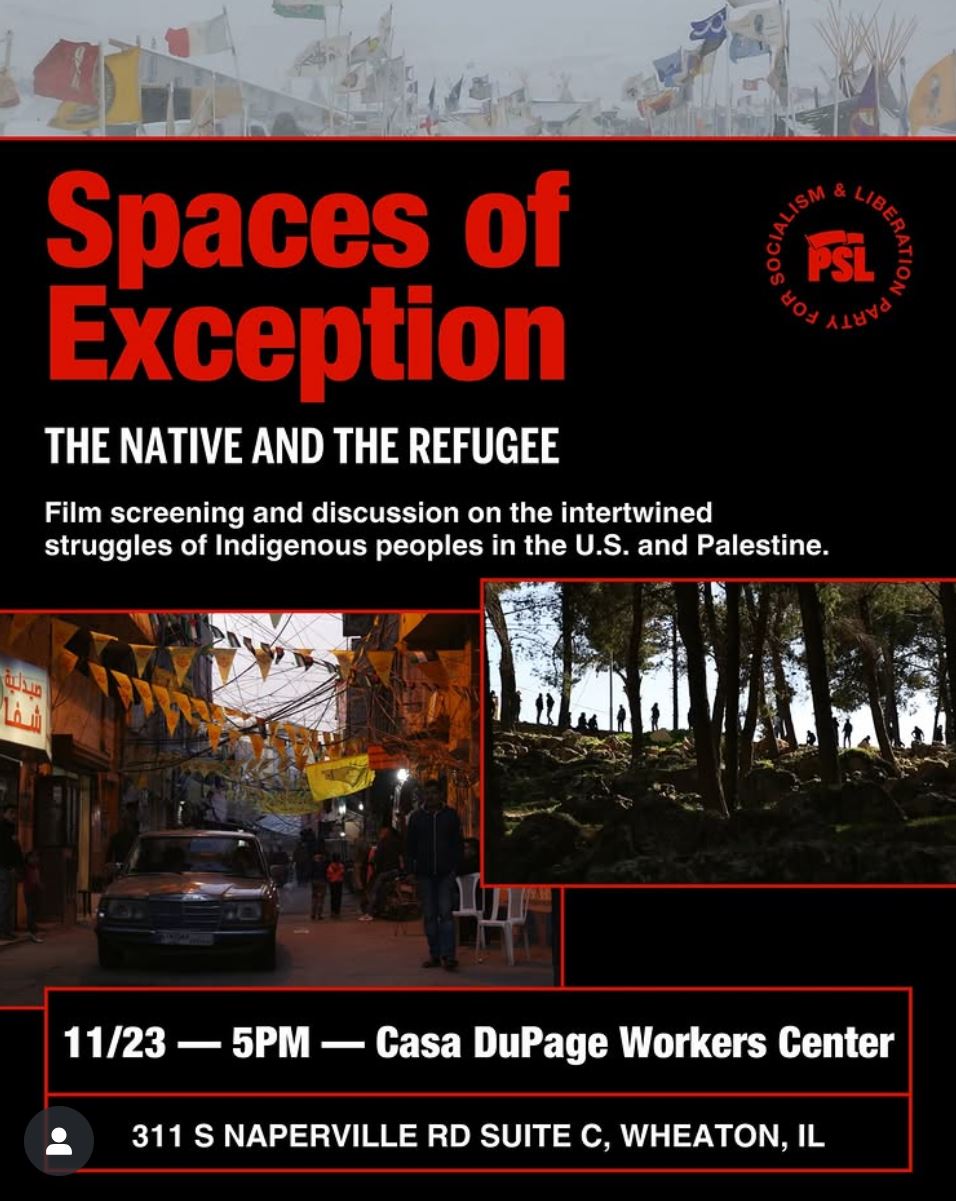 Spaces of Exception - the Native & the Refugee