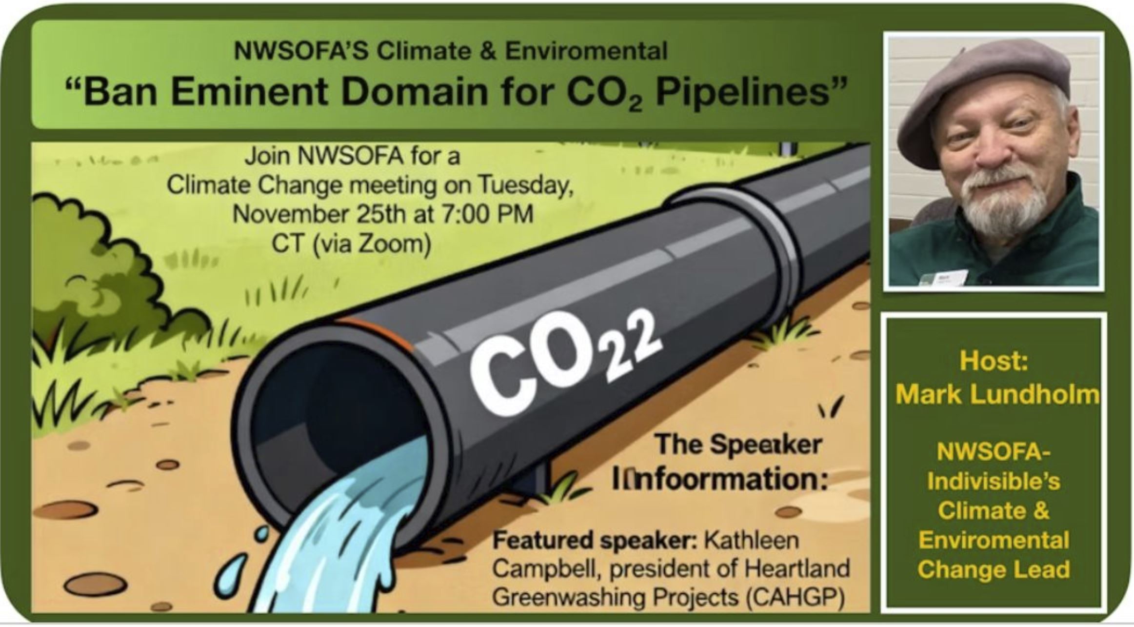 Ban Eminent Domain for CO2 Pipelines