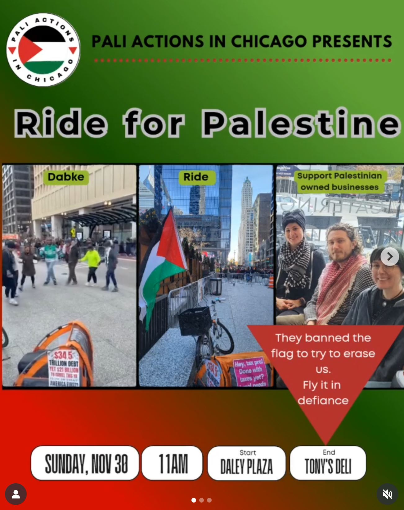 Ride for Palestine