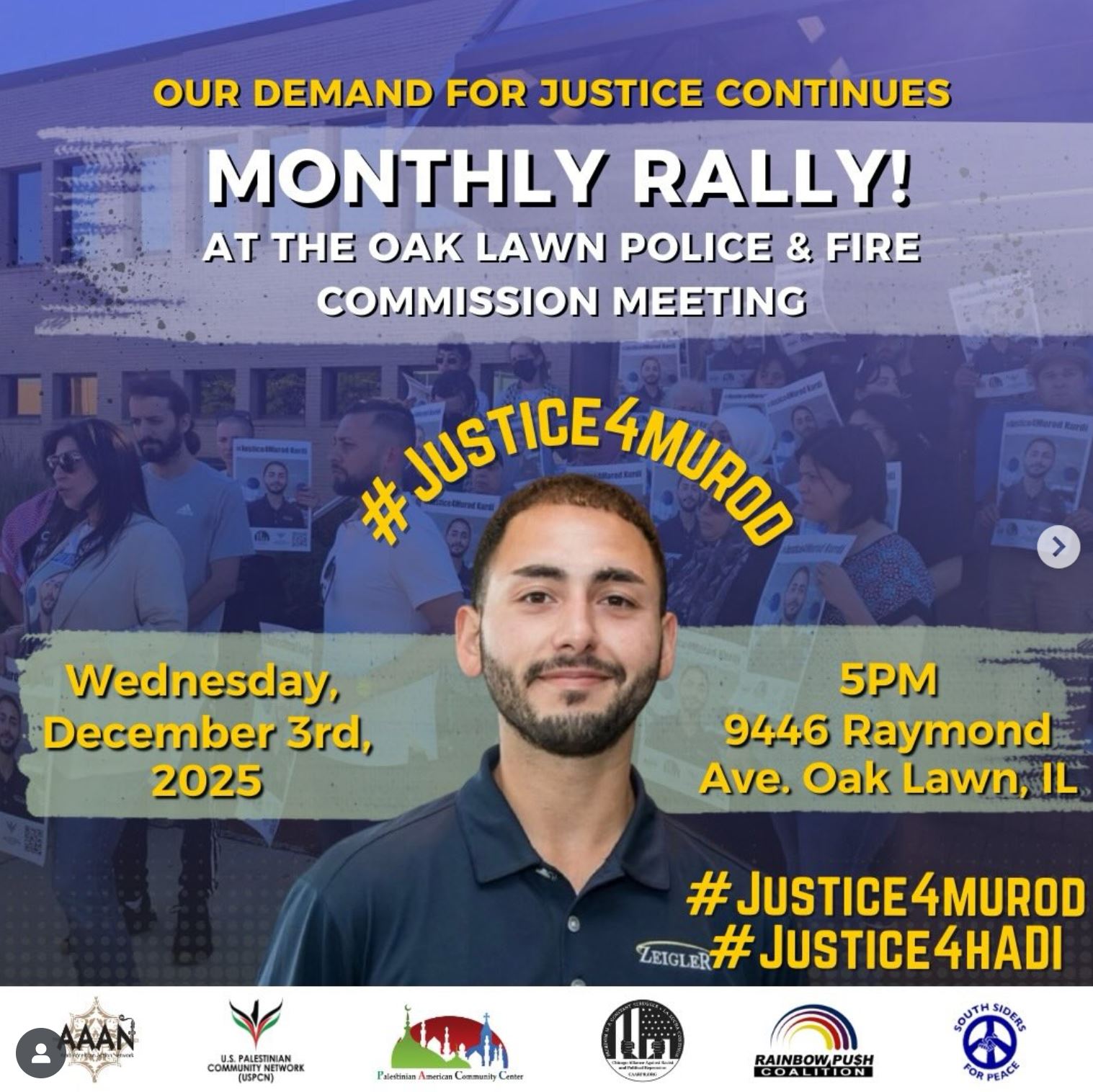 #Justice4Murod Monthly Rally!