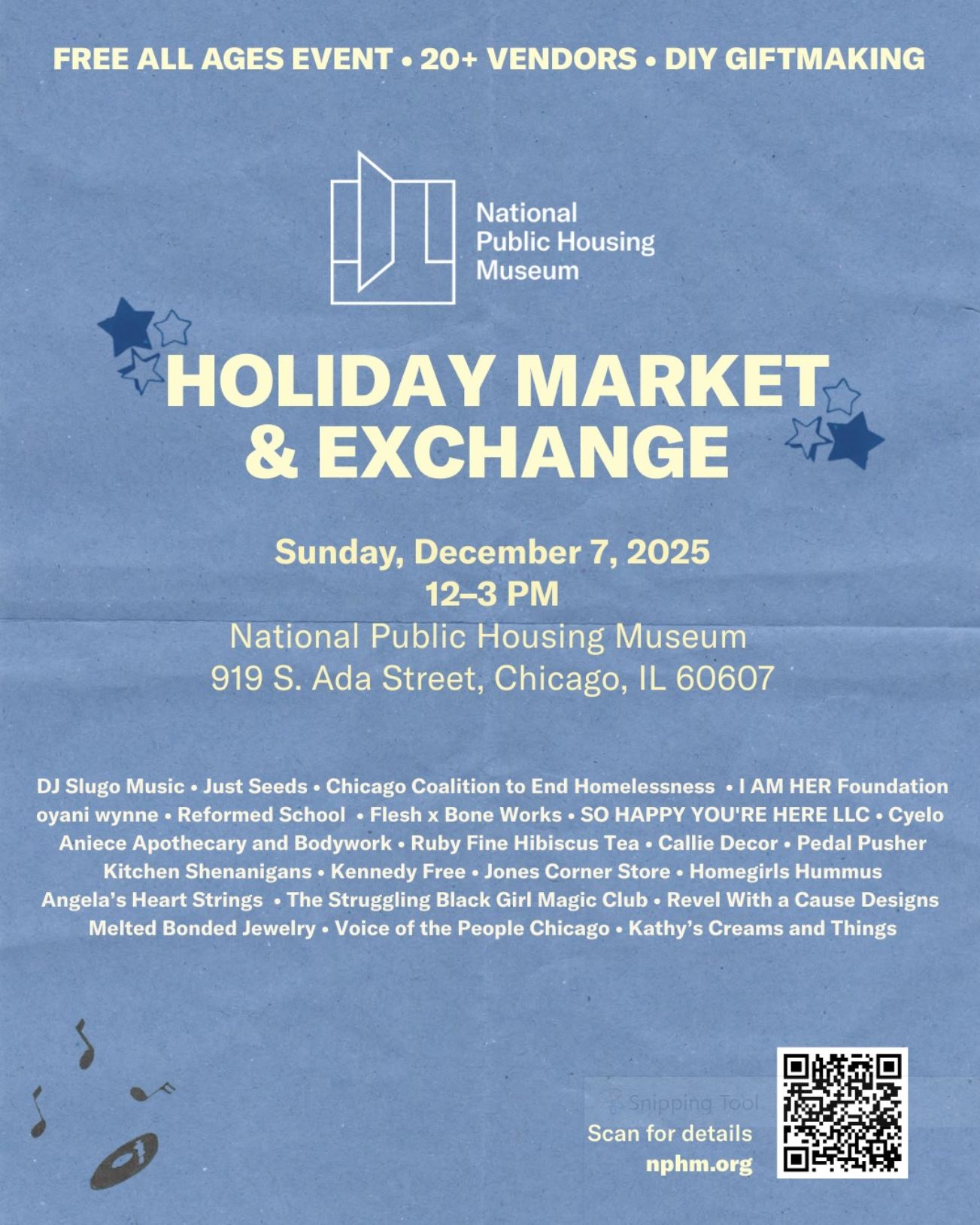 Chicago Street Vendors Holiday Market & Exchange