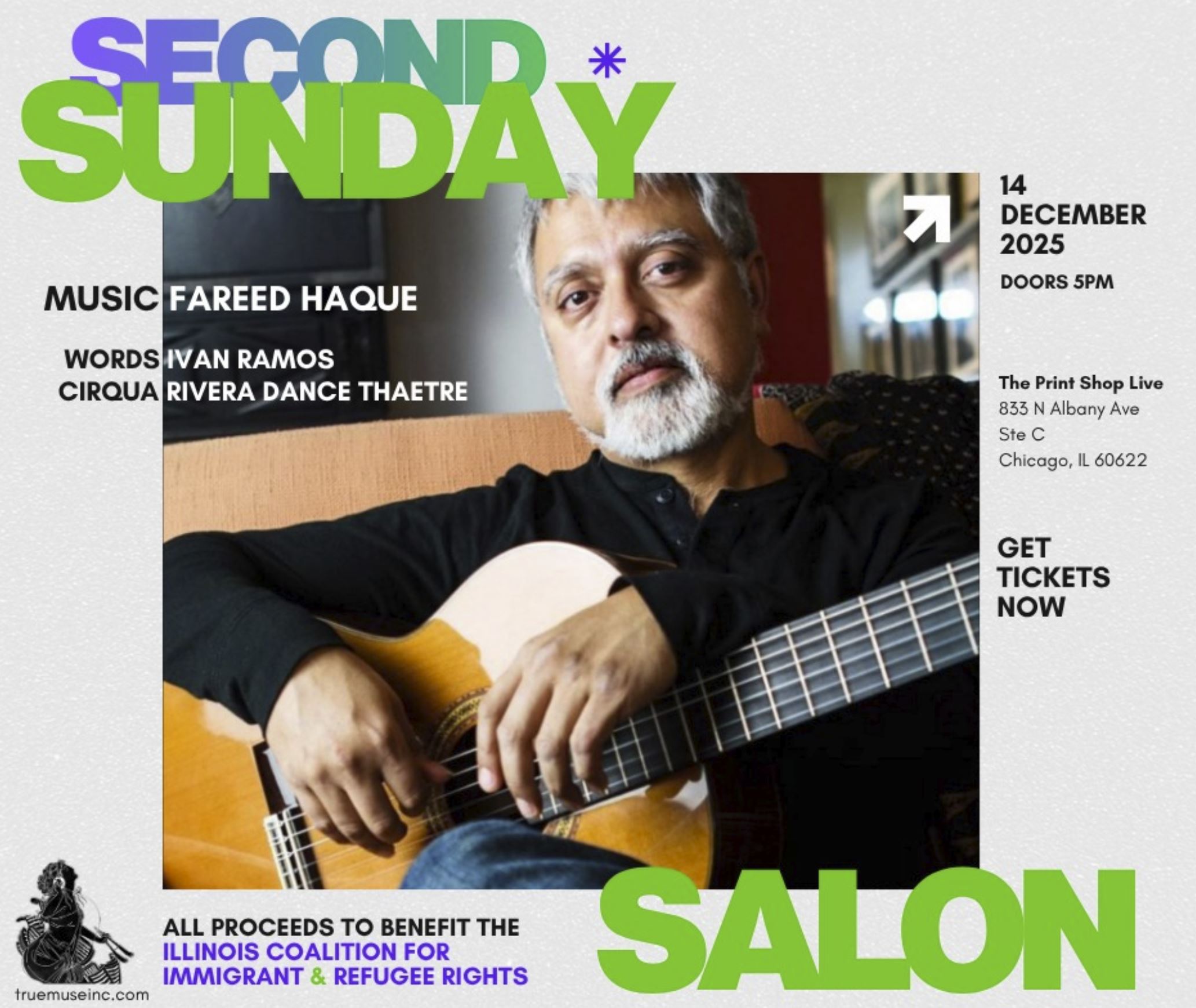 Second Sunday Salon to Benefit ICIRR
