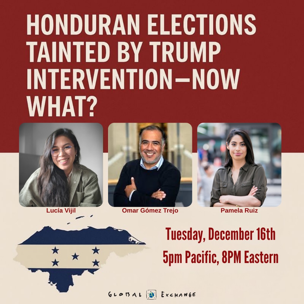 Honduran Elections Tainted by Trump Intervention - Now What?