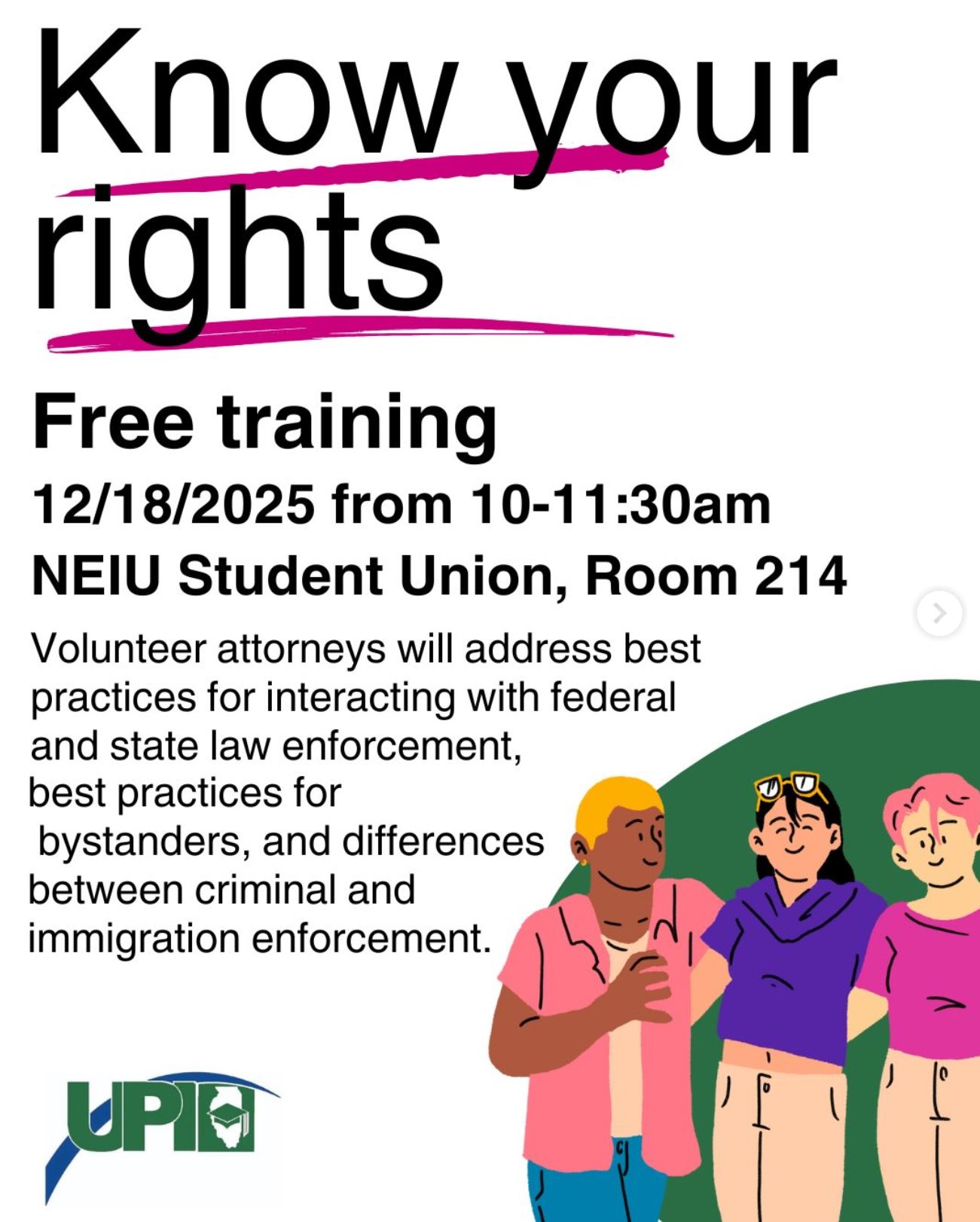 Know Your Rights Free Training