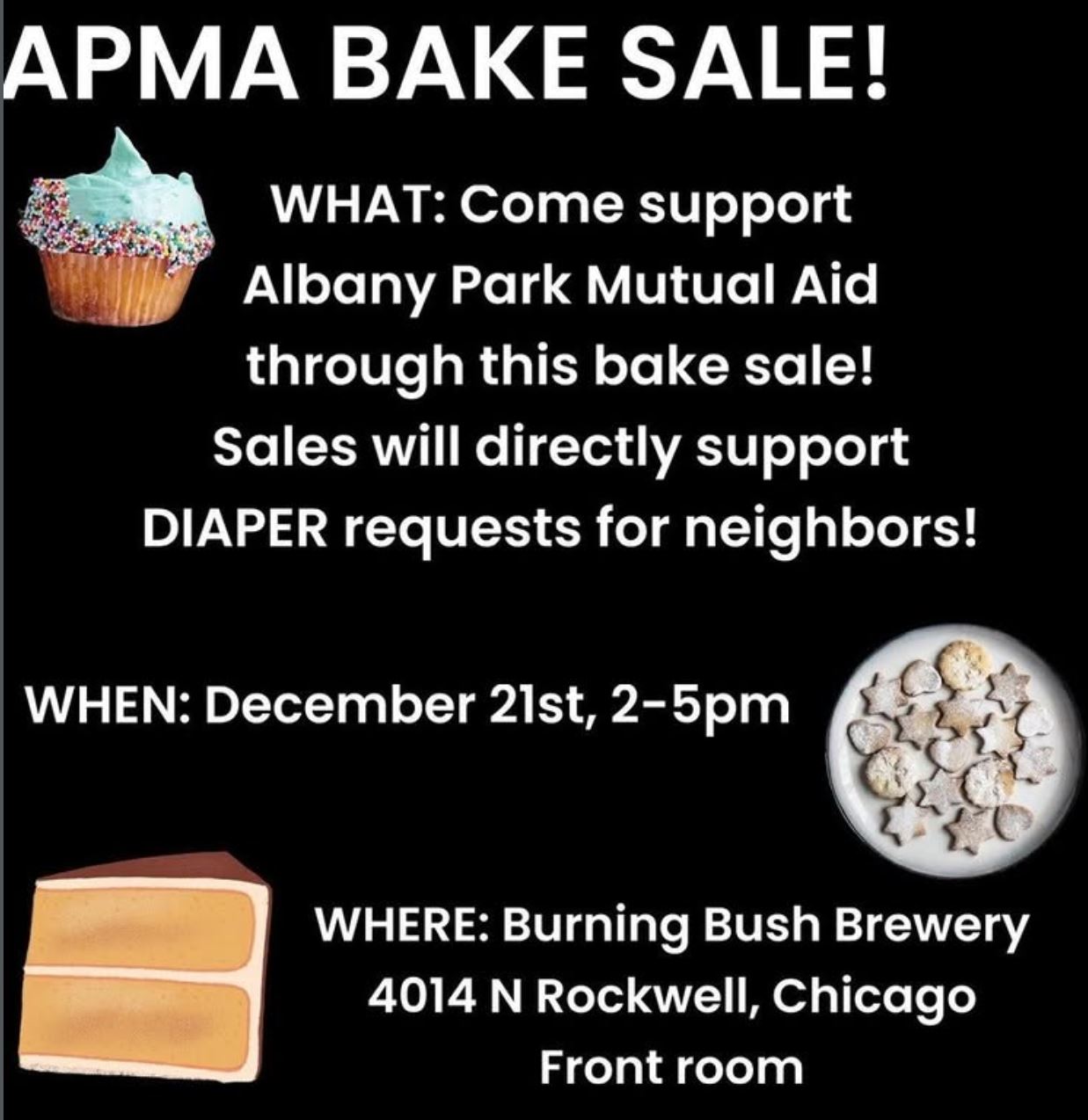 Albany Park Mutual Aid Bake Sale