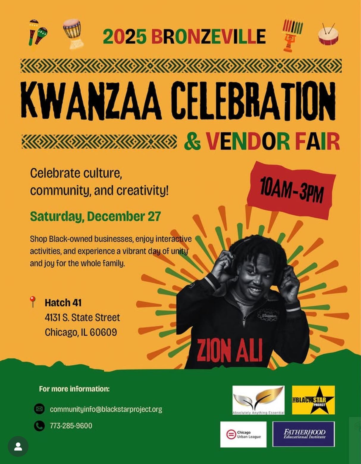 Bronzeville Kwanzaa Celebration & Vendor Fair