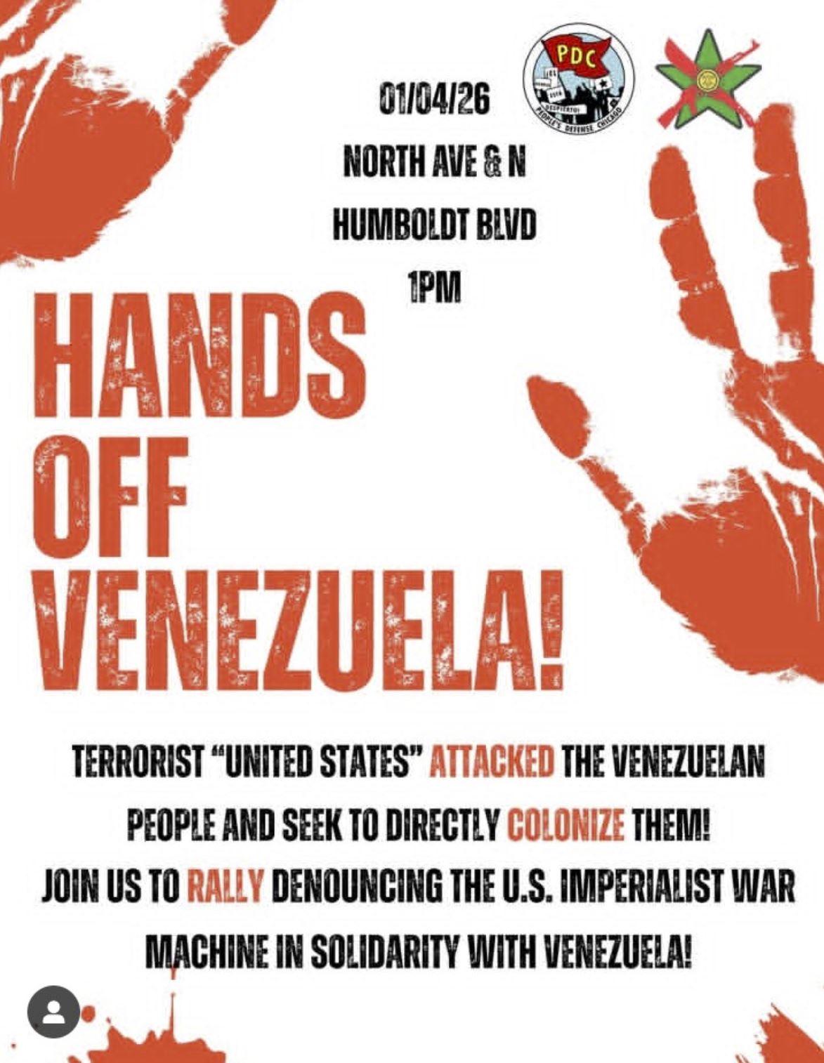 Hands Off Venezuela!