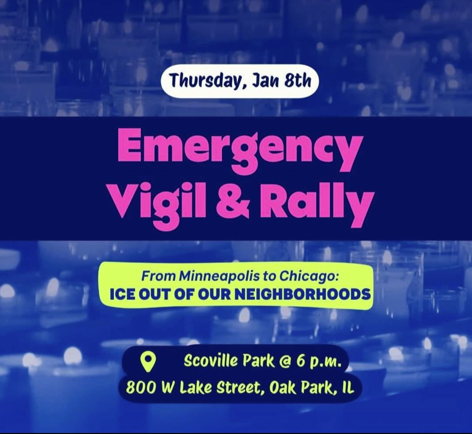 Emergency Vigil & Rally