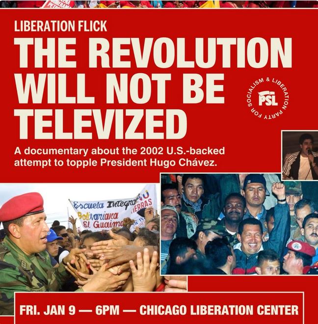 The Revolution Will Not be Televized