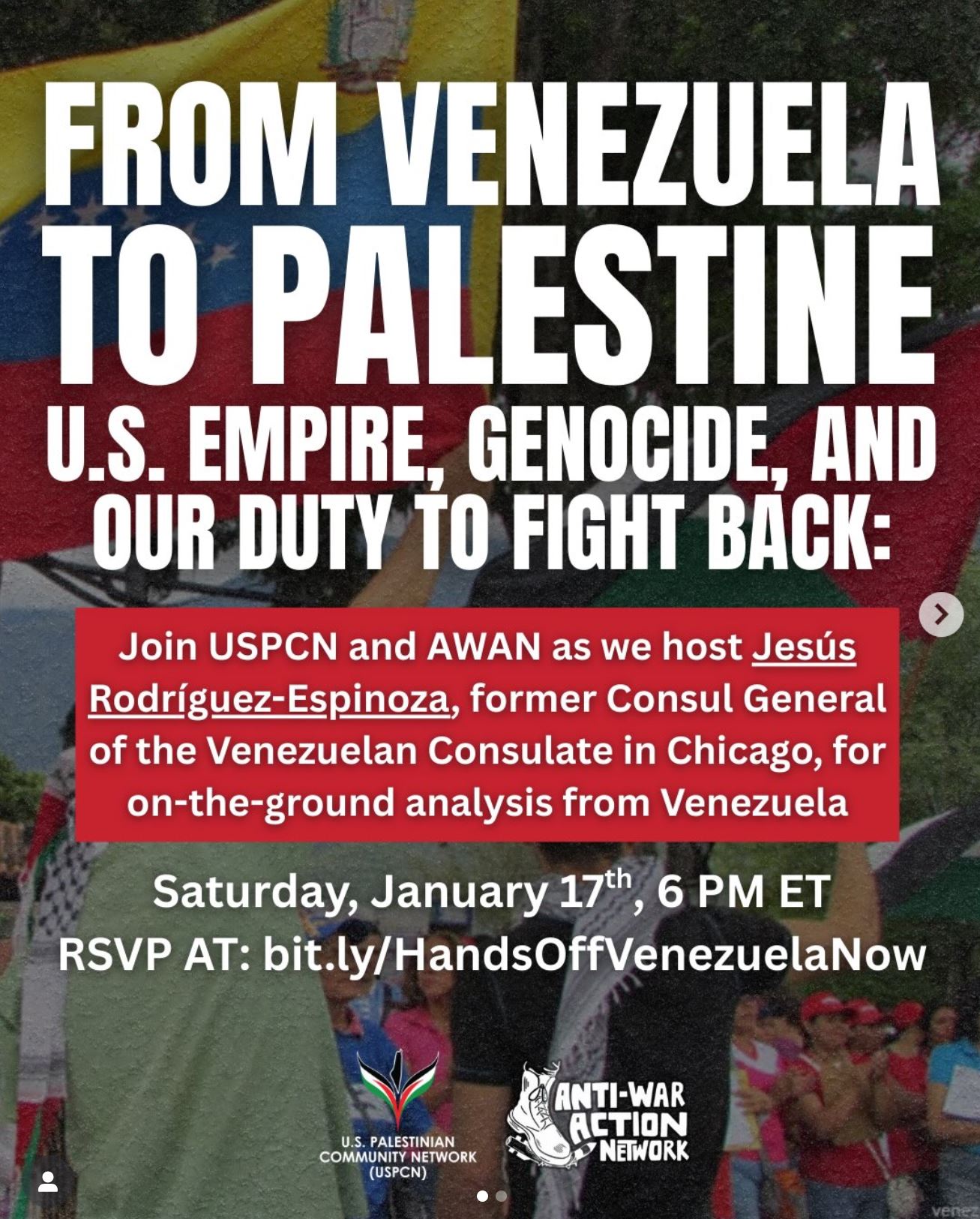 From Venezuela to Palestine