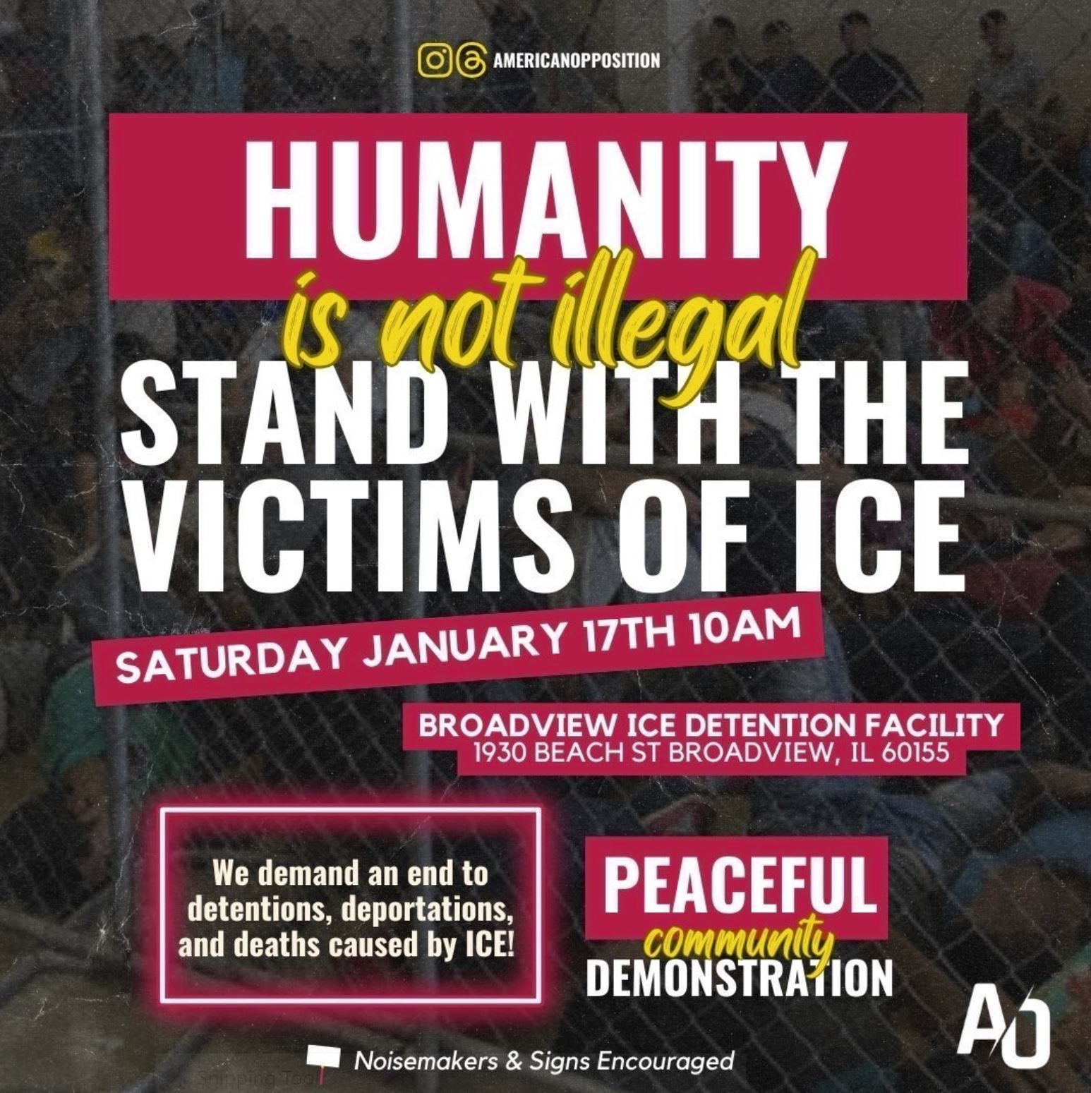 Humanity is not Illegal