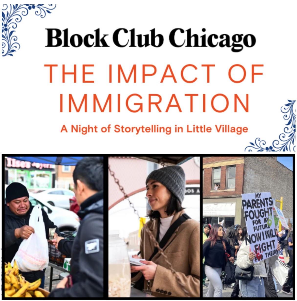 The Impact of Immigration: A Night of Storytelling in Little Village