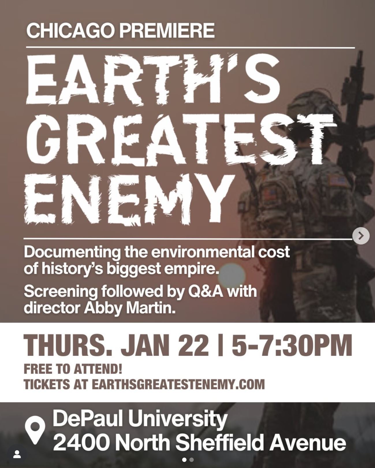 Earth's Greatest Enemy