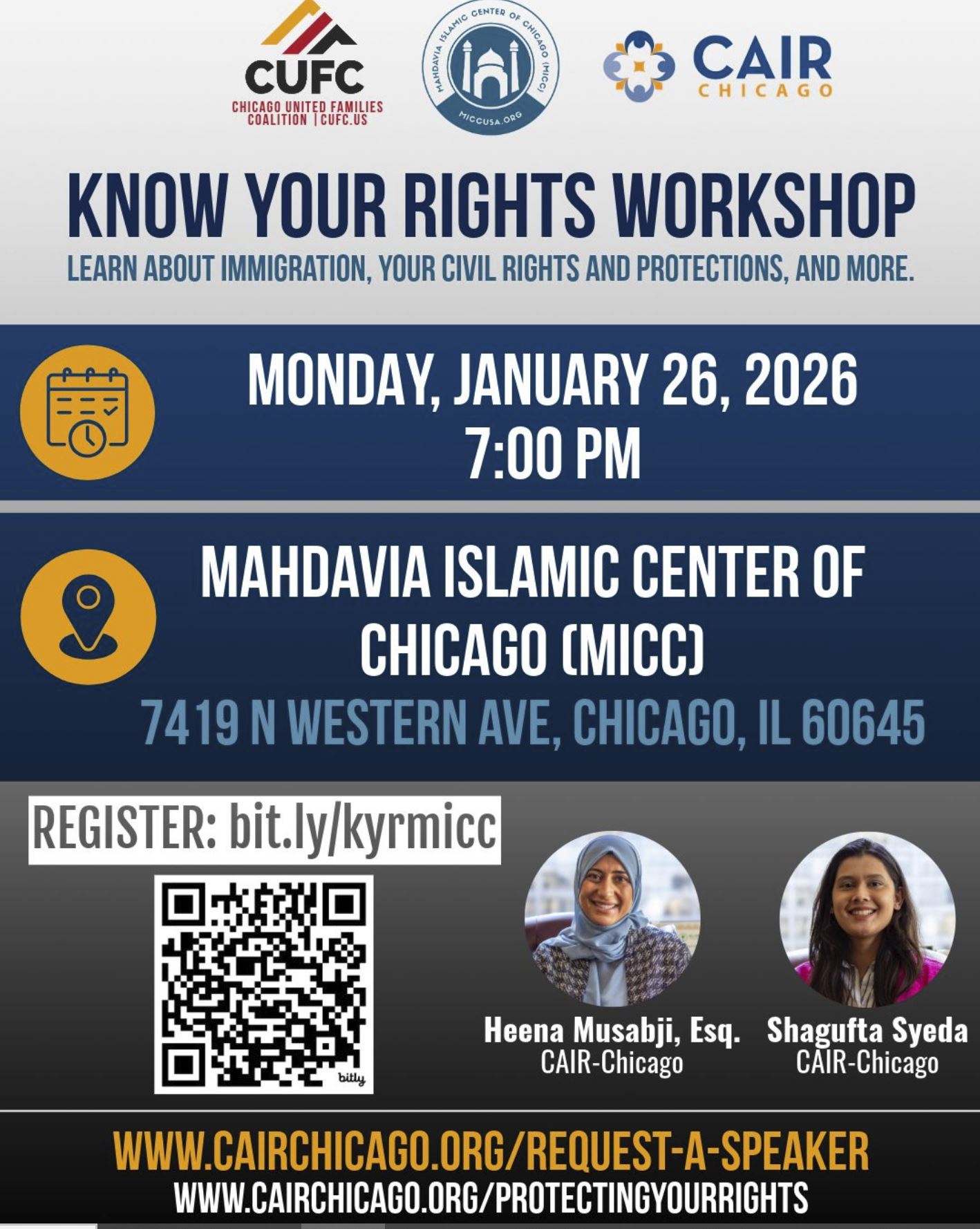 Know Your Rights Workshop