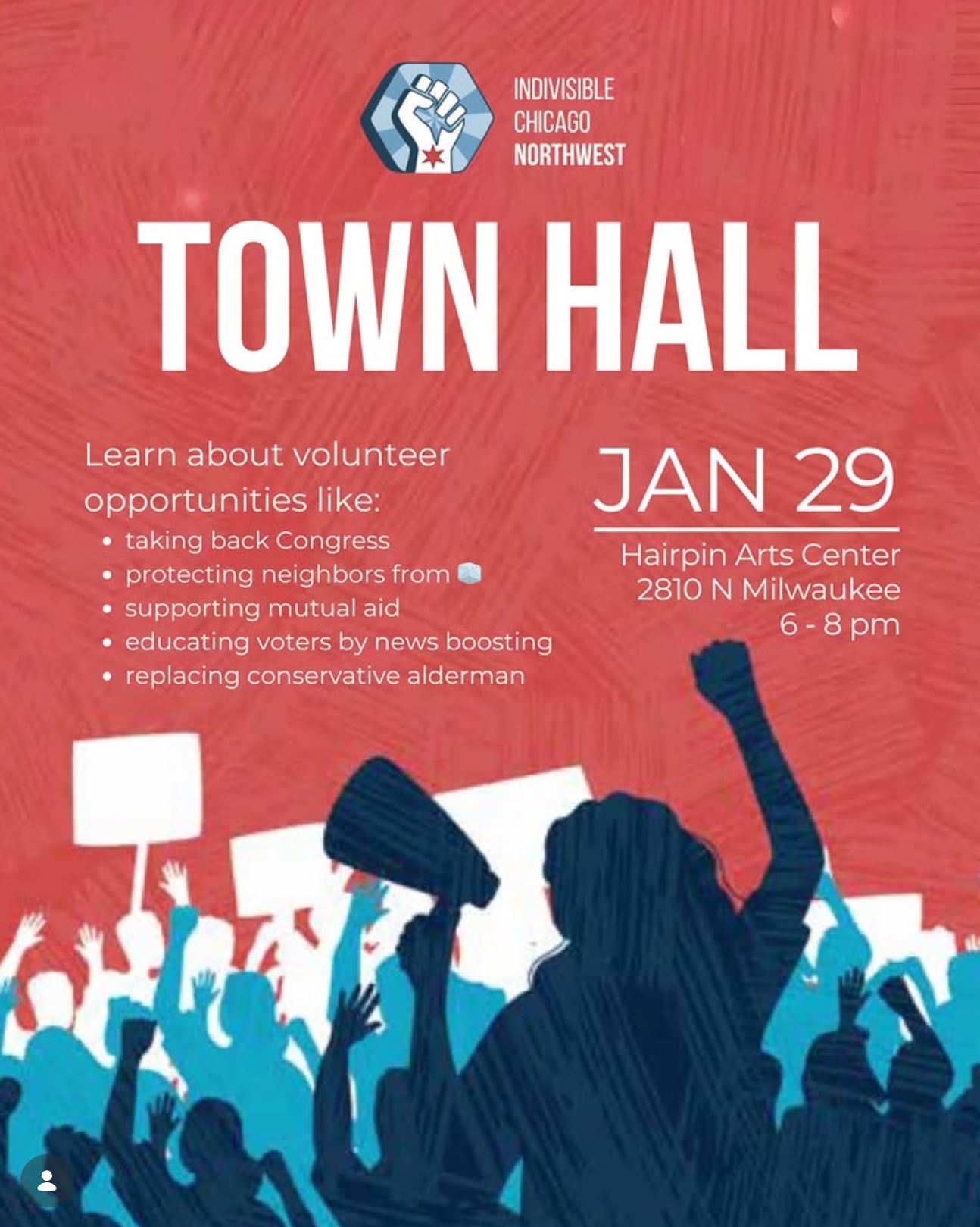 Indivisible Chicago Northwest Town Hall
