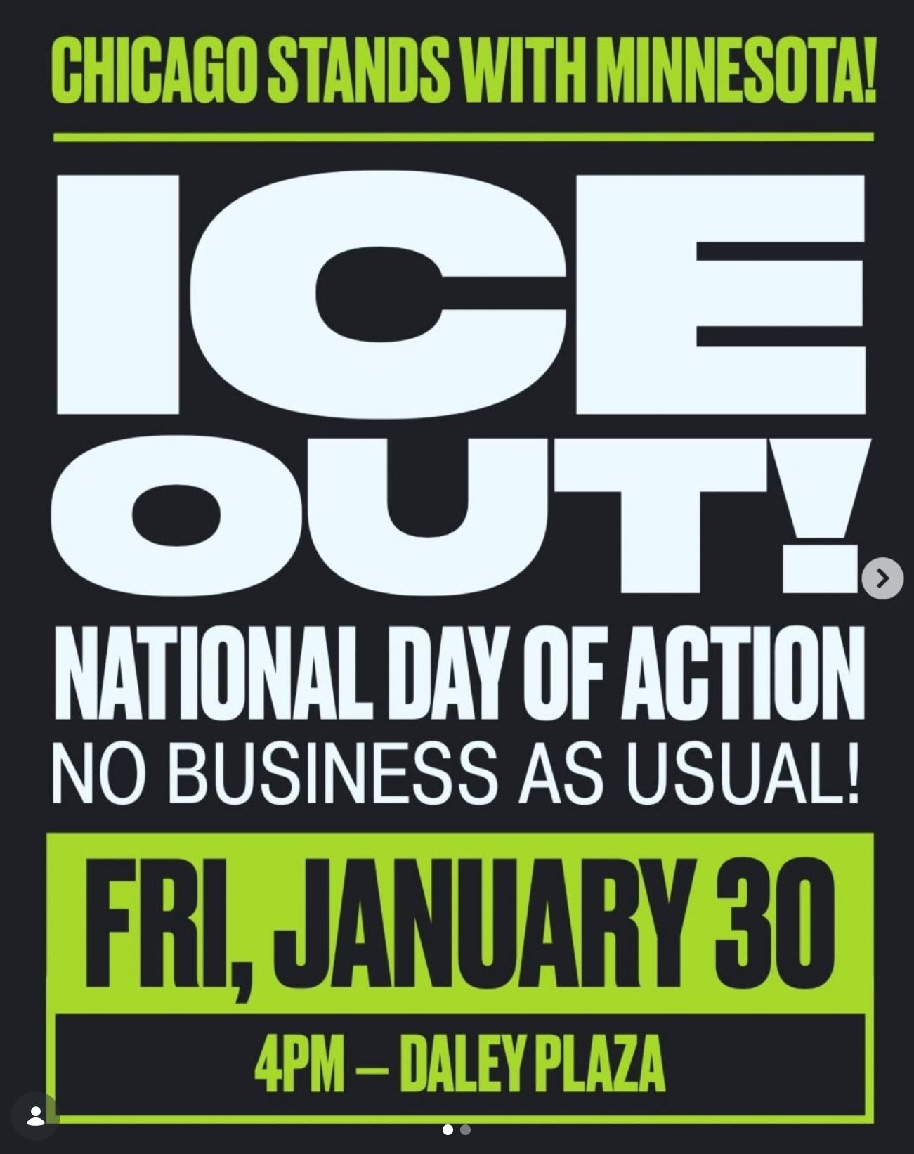 Chicago Stands with Minnesota! ICE Out! - National Shutdown