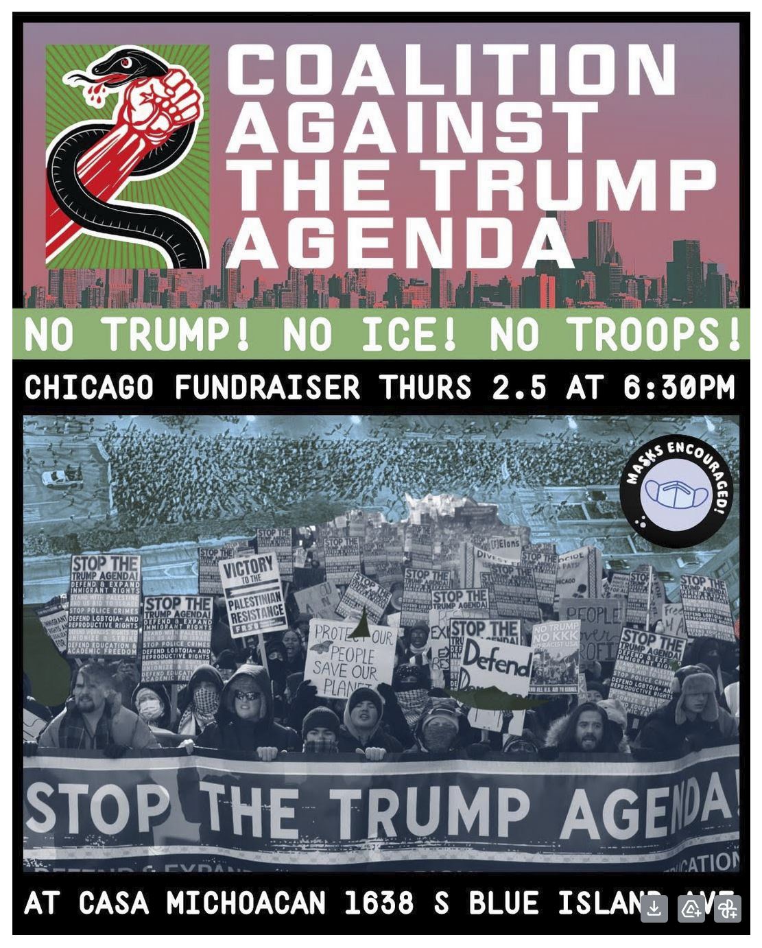 Coalition Against the Trump Agenda Fundraiser