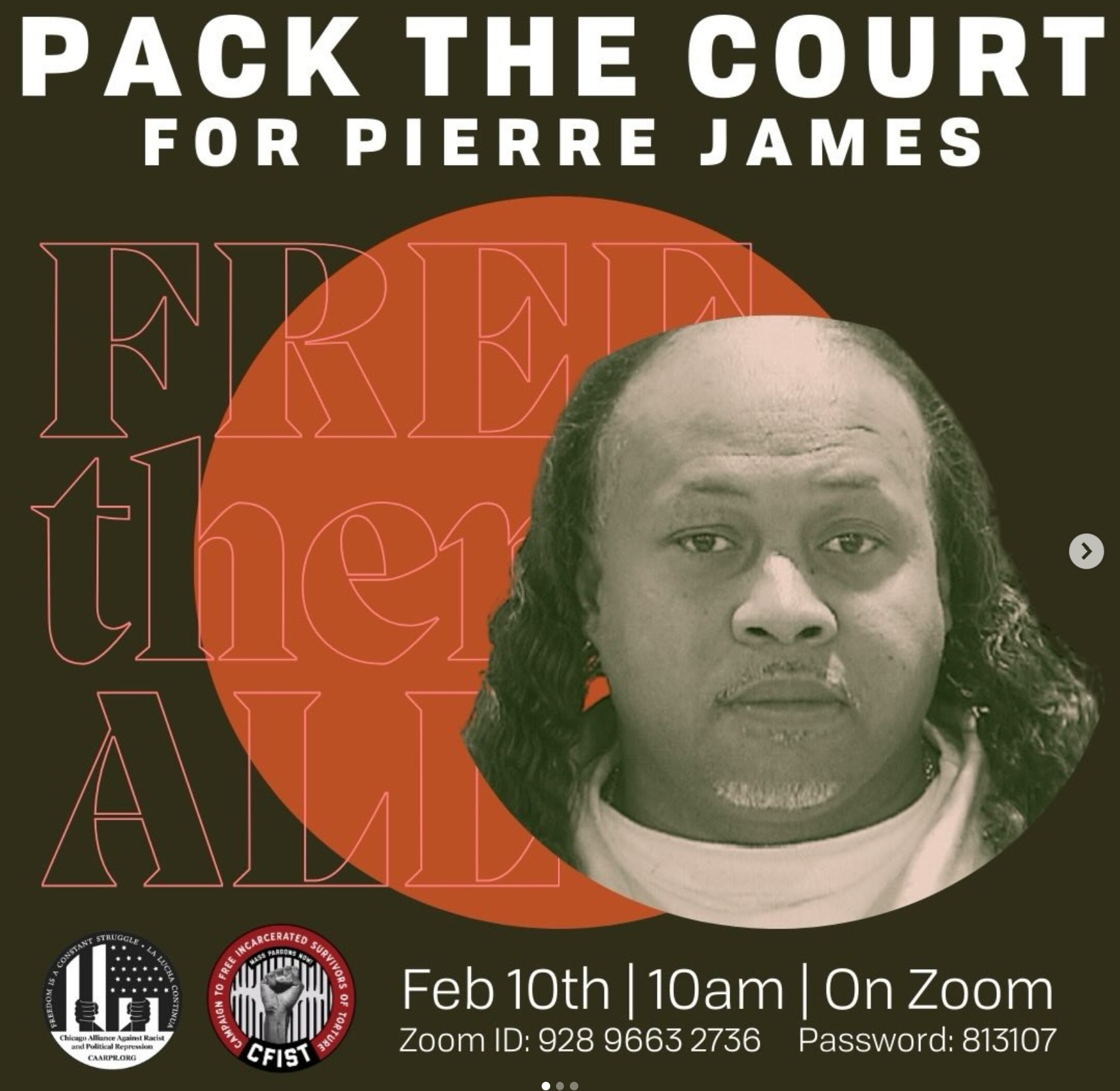 Pack the Court for Pierre James