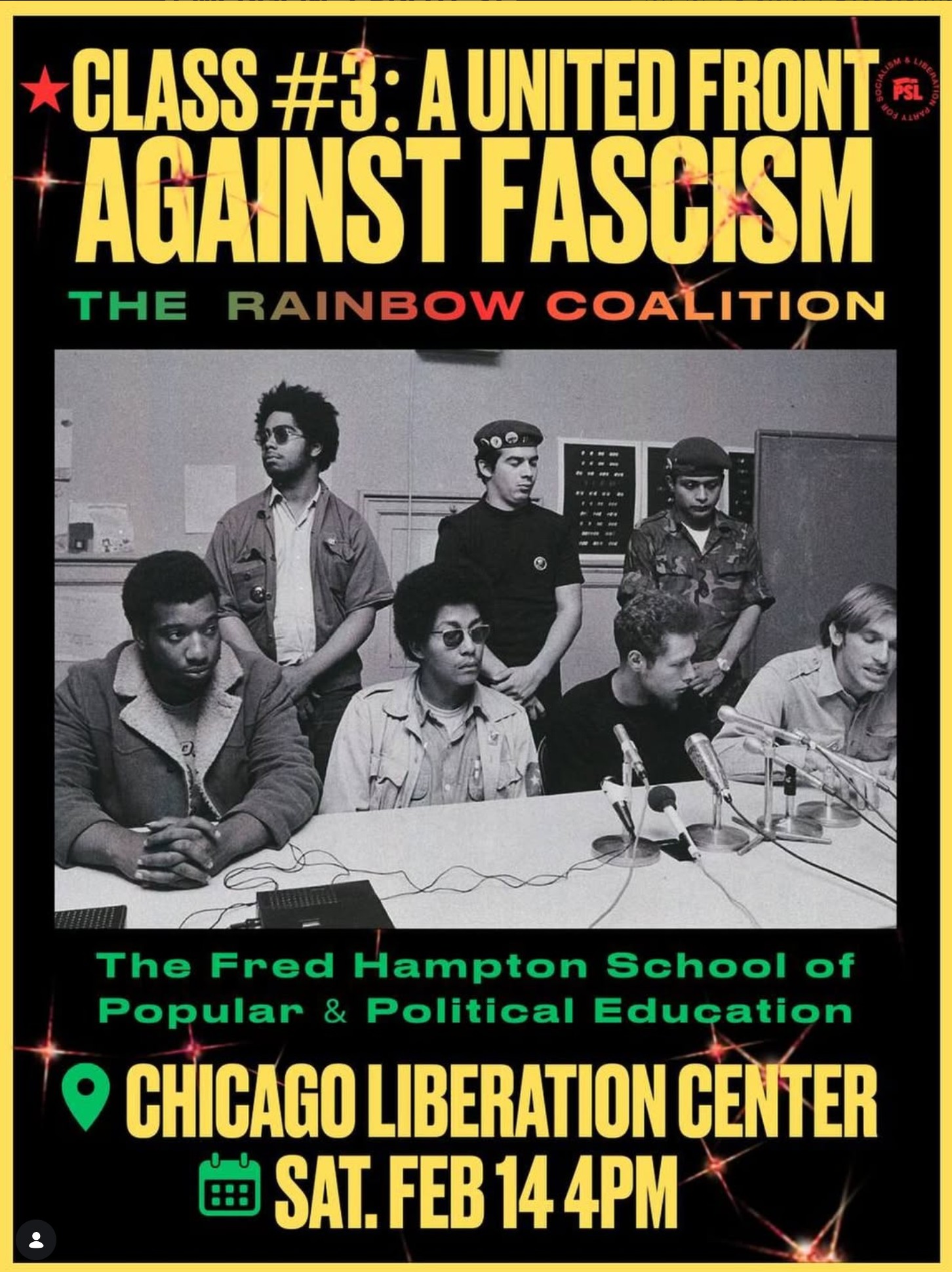 A United Front Against Fascism - The Rainbow Coalition