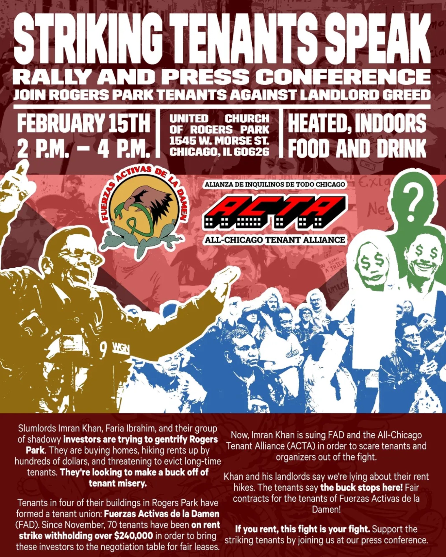 Striking Tenants Speak!