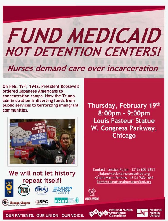 Fund Medicaid, Not Detention Centers!