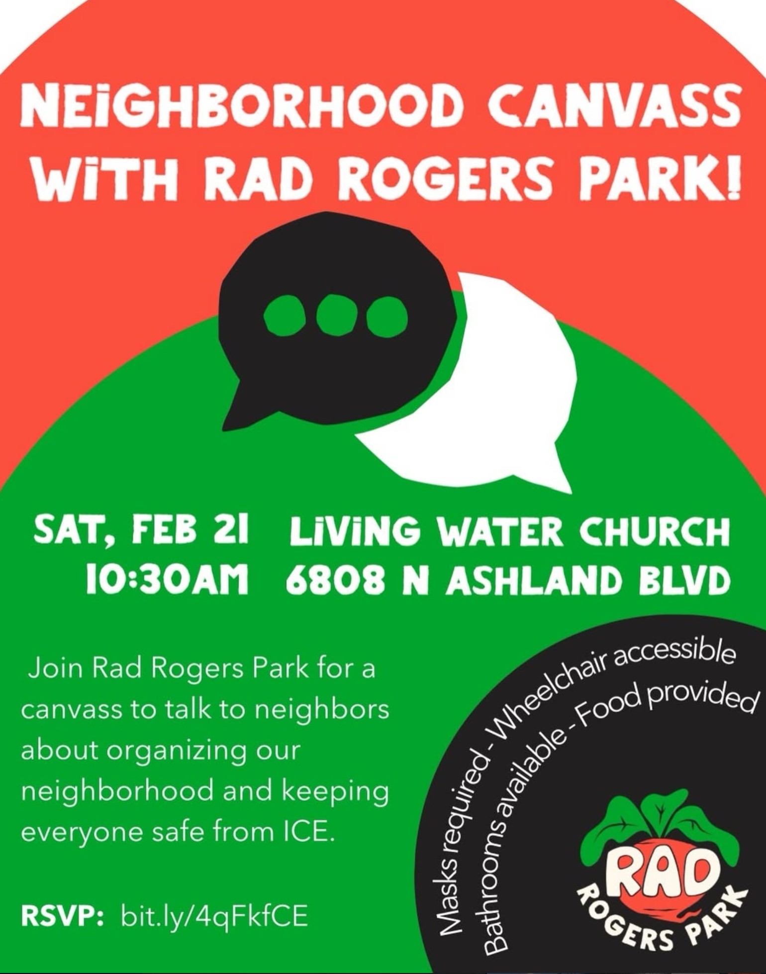 Neighborhood Canvass With Rad Rogers Park