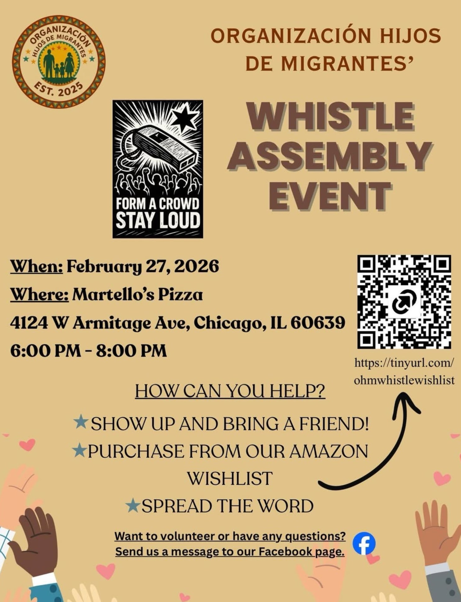 Whistle Assembly Event