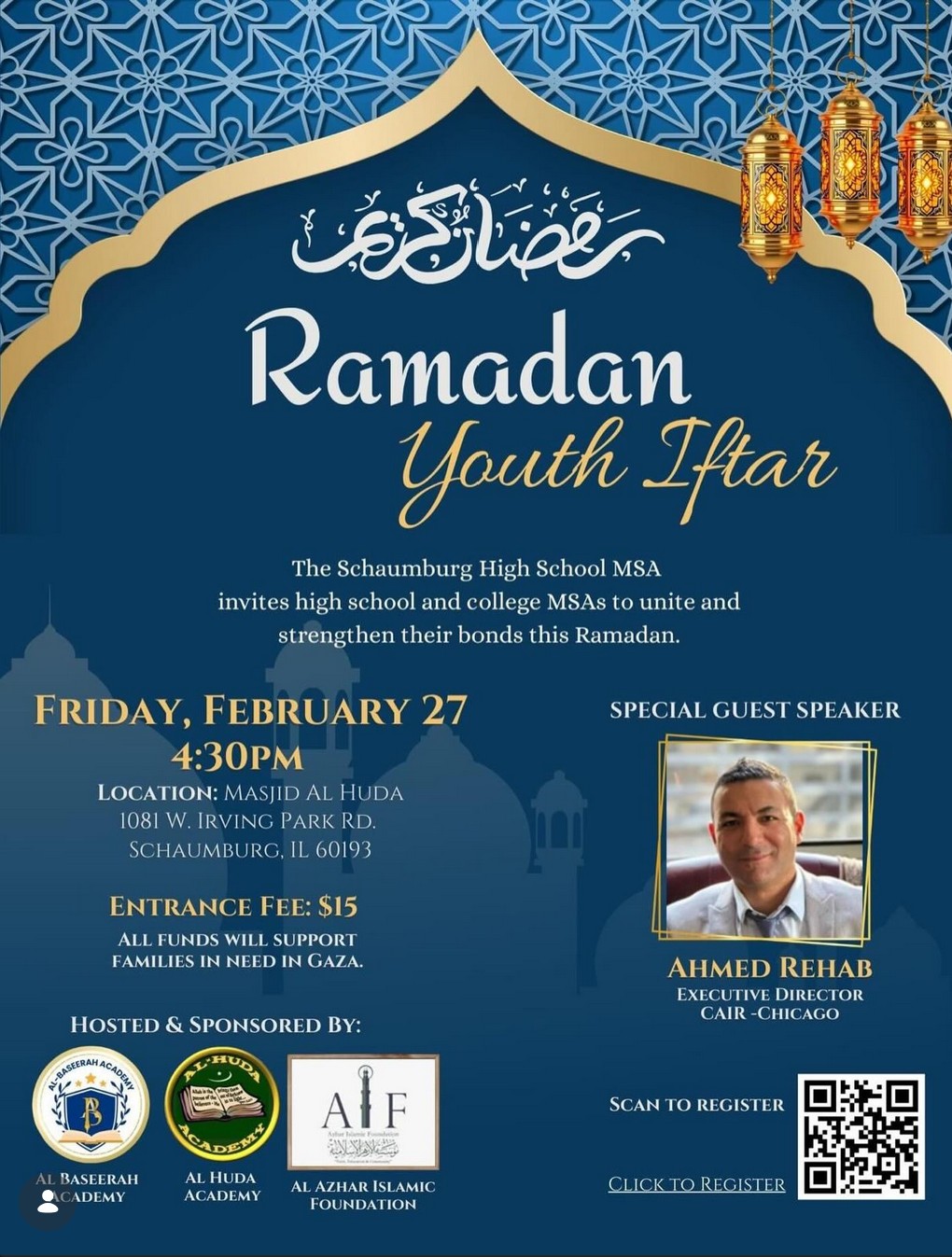 Youth Iftar for Gaza