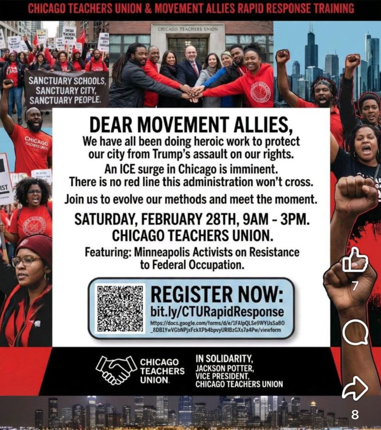 CTU & Movement Allies Rapid Response Training