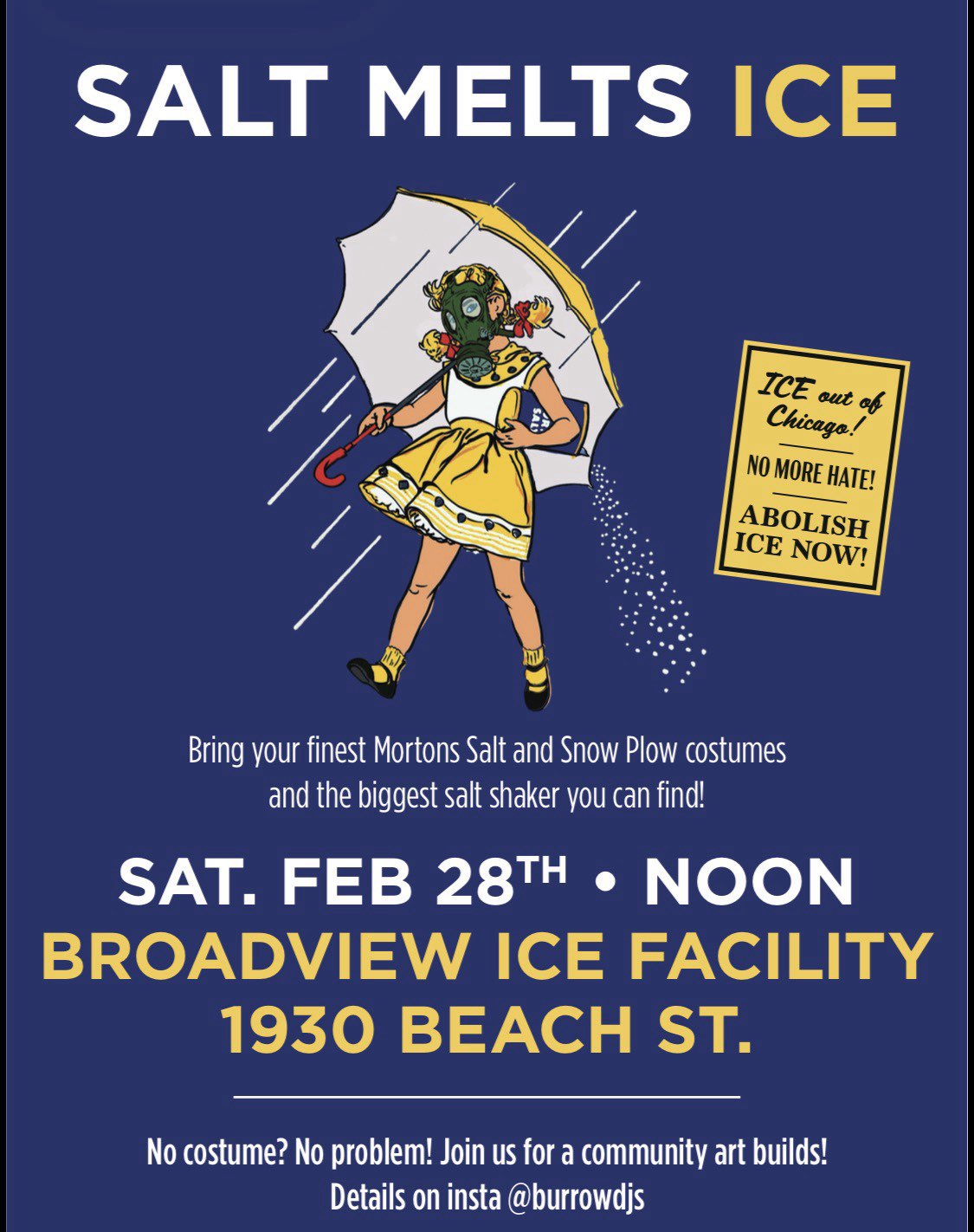 SALT MELTS ICE