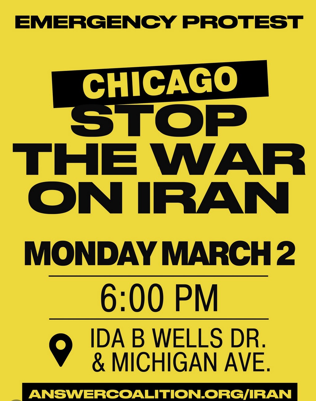 Stop the War on Iran