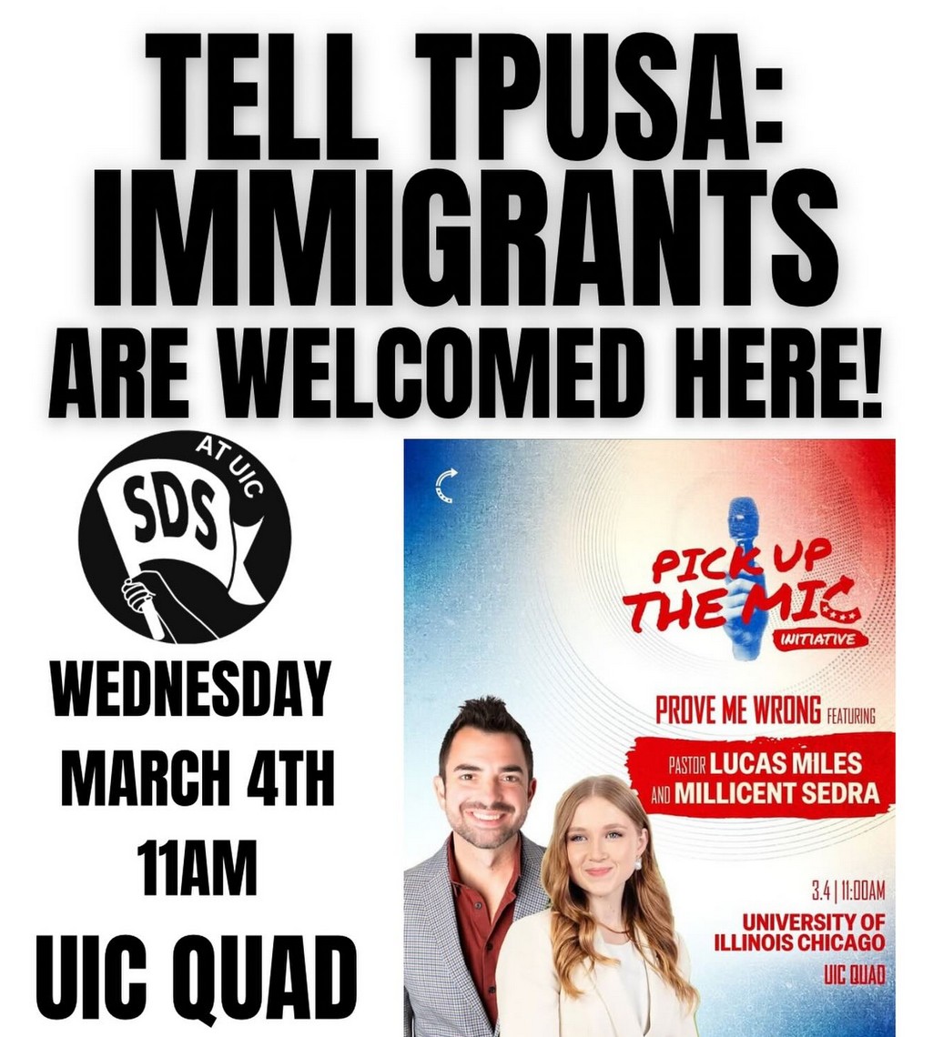 Tell Turning Point USA - Immigrants are Welcome Here!