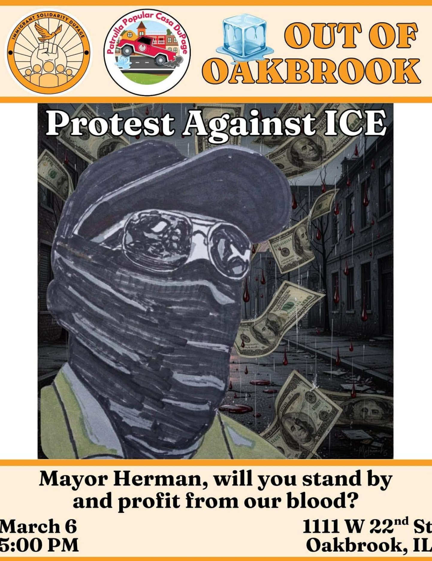 ICE Out of Oakbrook!