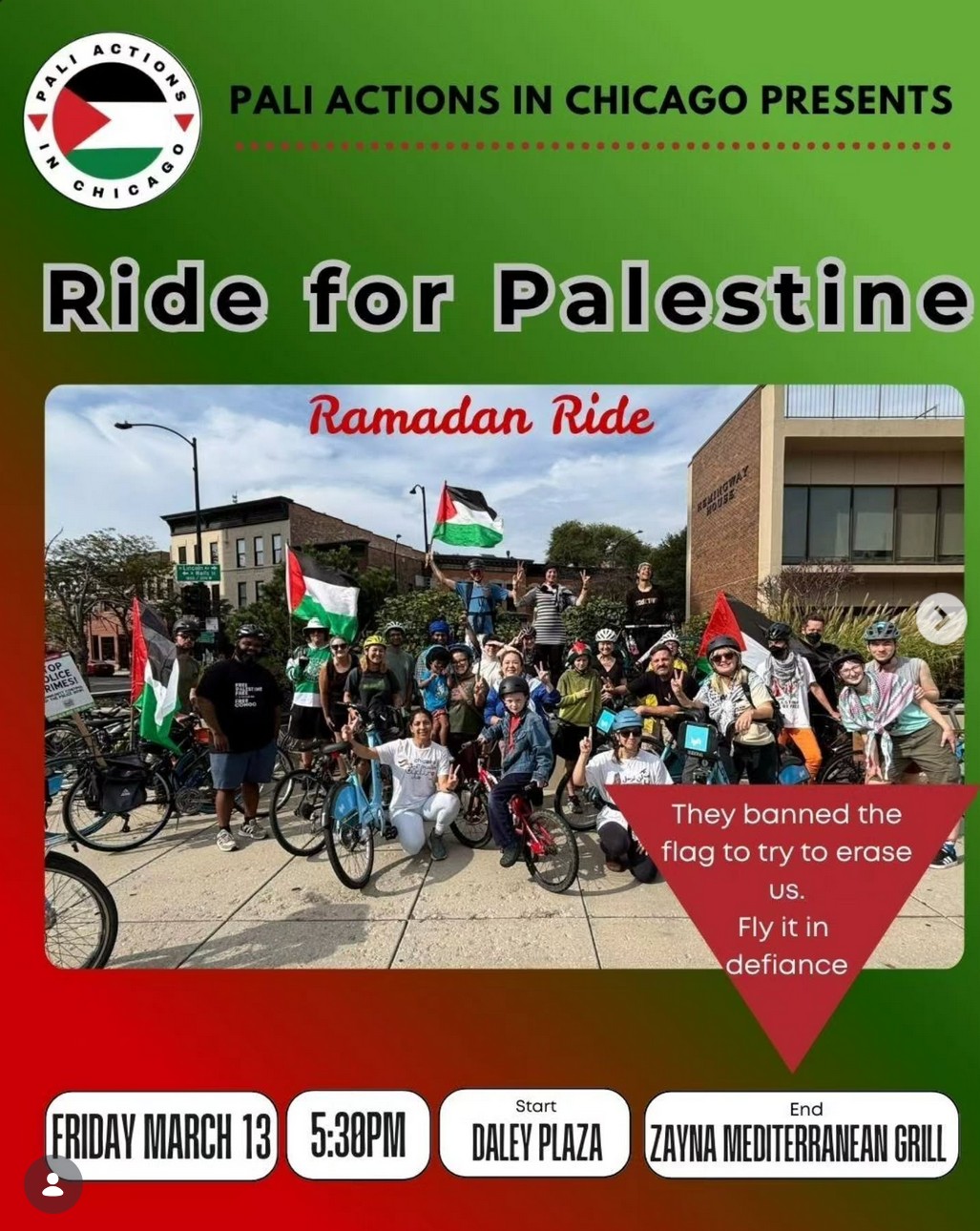 Ramadan Ride for Palestine
