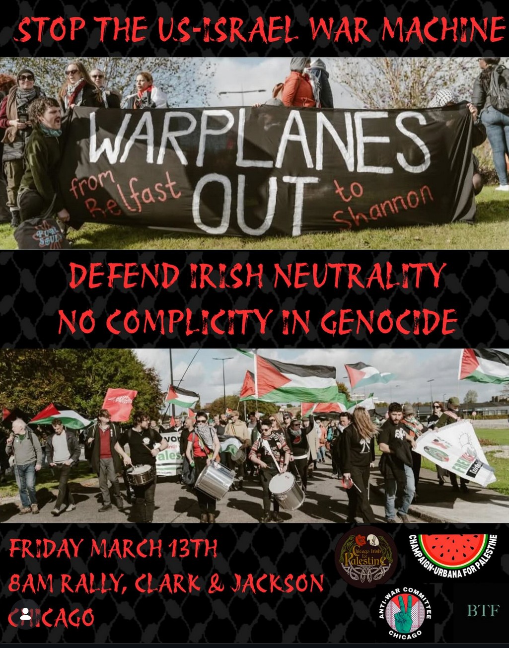 Stop the US-Israeli War Machine