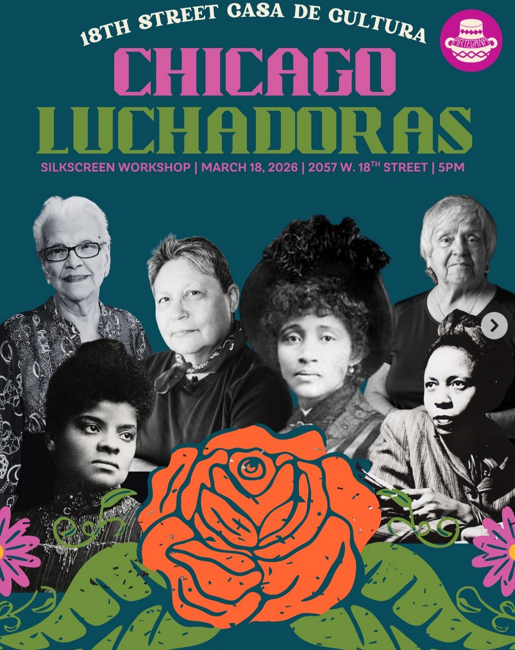 18th Street Casa de Cultura Chicago Luchadoras