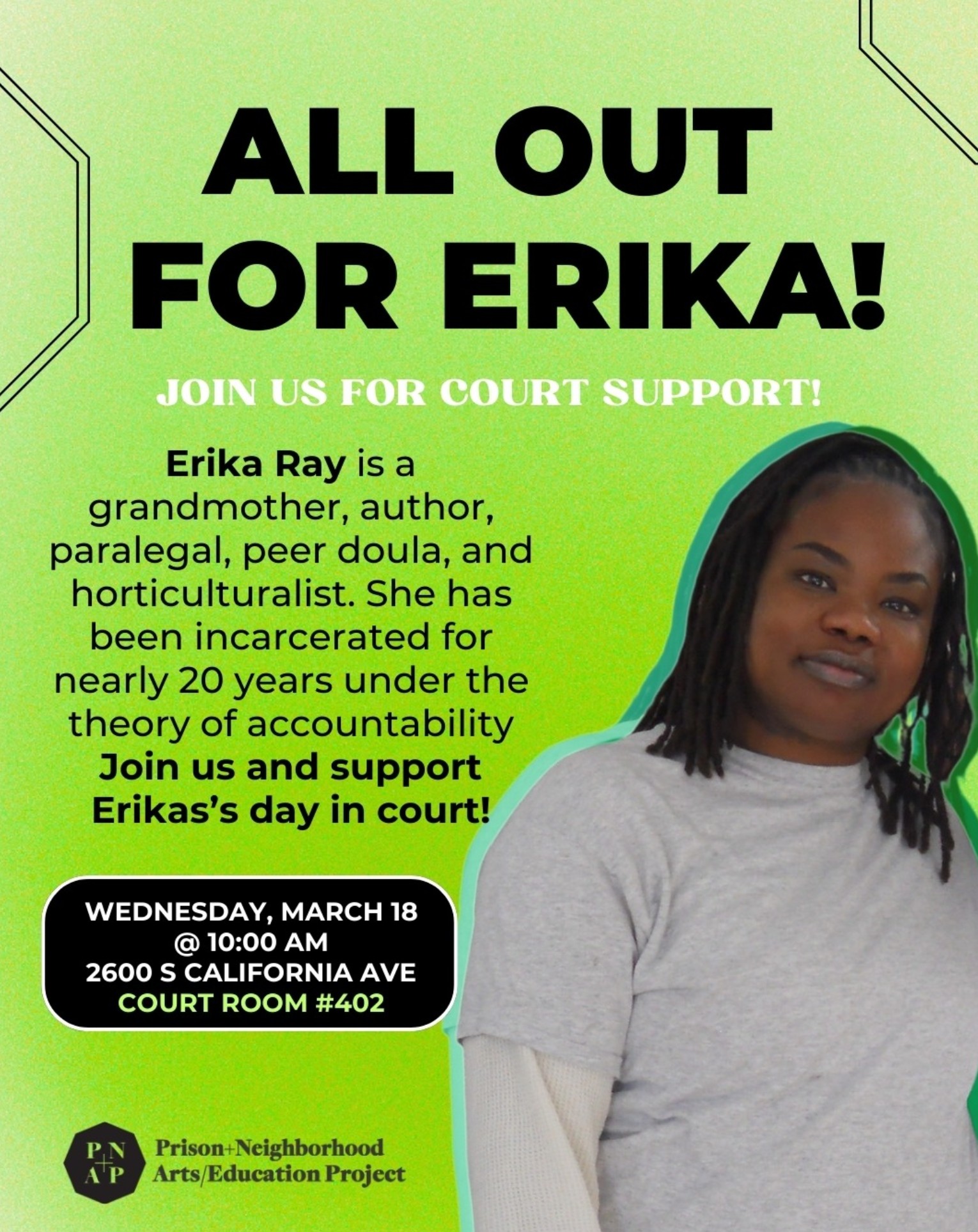 All Out For Erika!