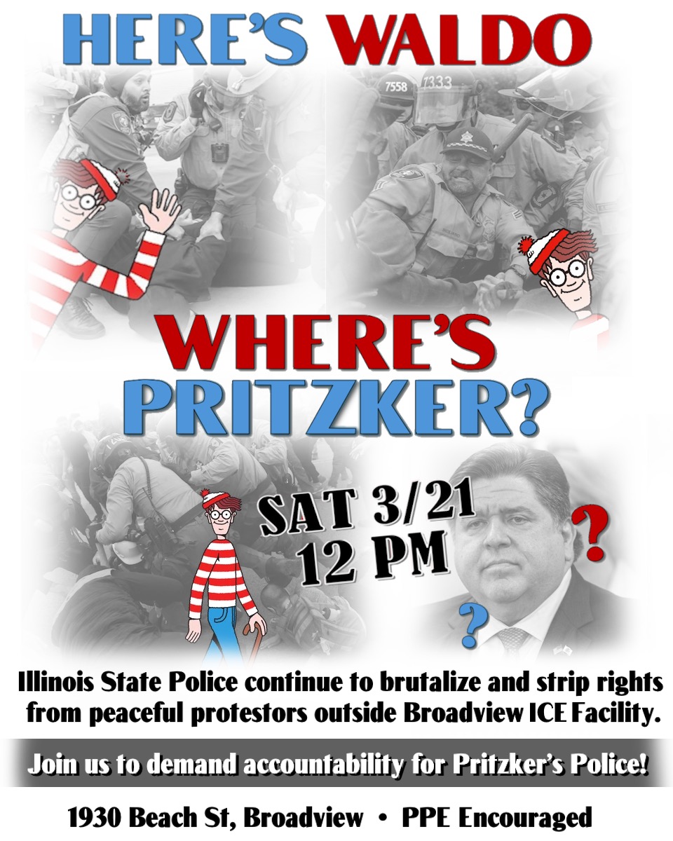 Where's Waldo? Where's Pritzker?