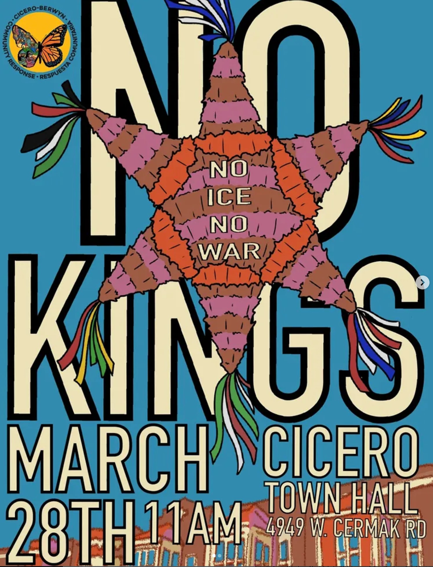 NO KINGS, NO ICE Cicero-Berwyn